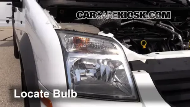 2010 Ford Transit Connect XLT 2.0L 4 Cyl. Mini Cargo Van Éclairage Feu clignotant avant (remplacer l'ampoule)